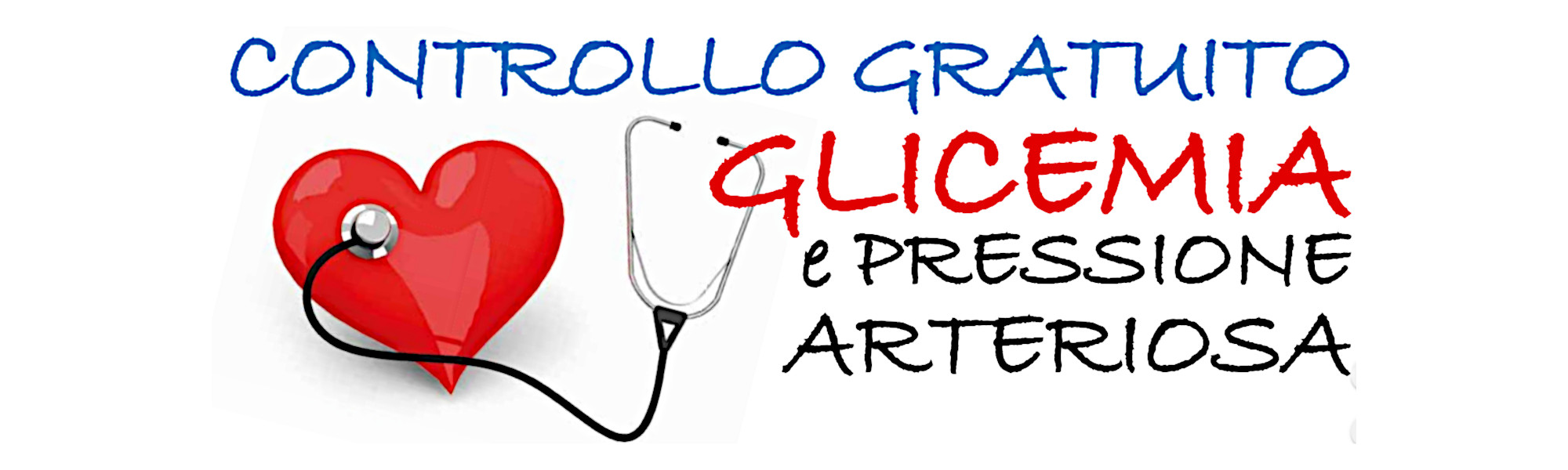 Controllo gratuito GLICEMIA e PRESSIONE ARTERIOSA